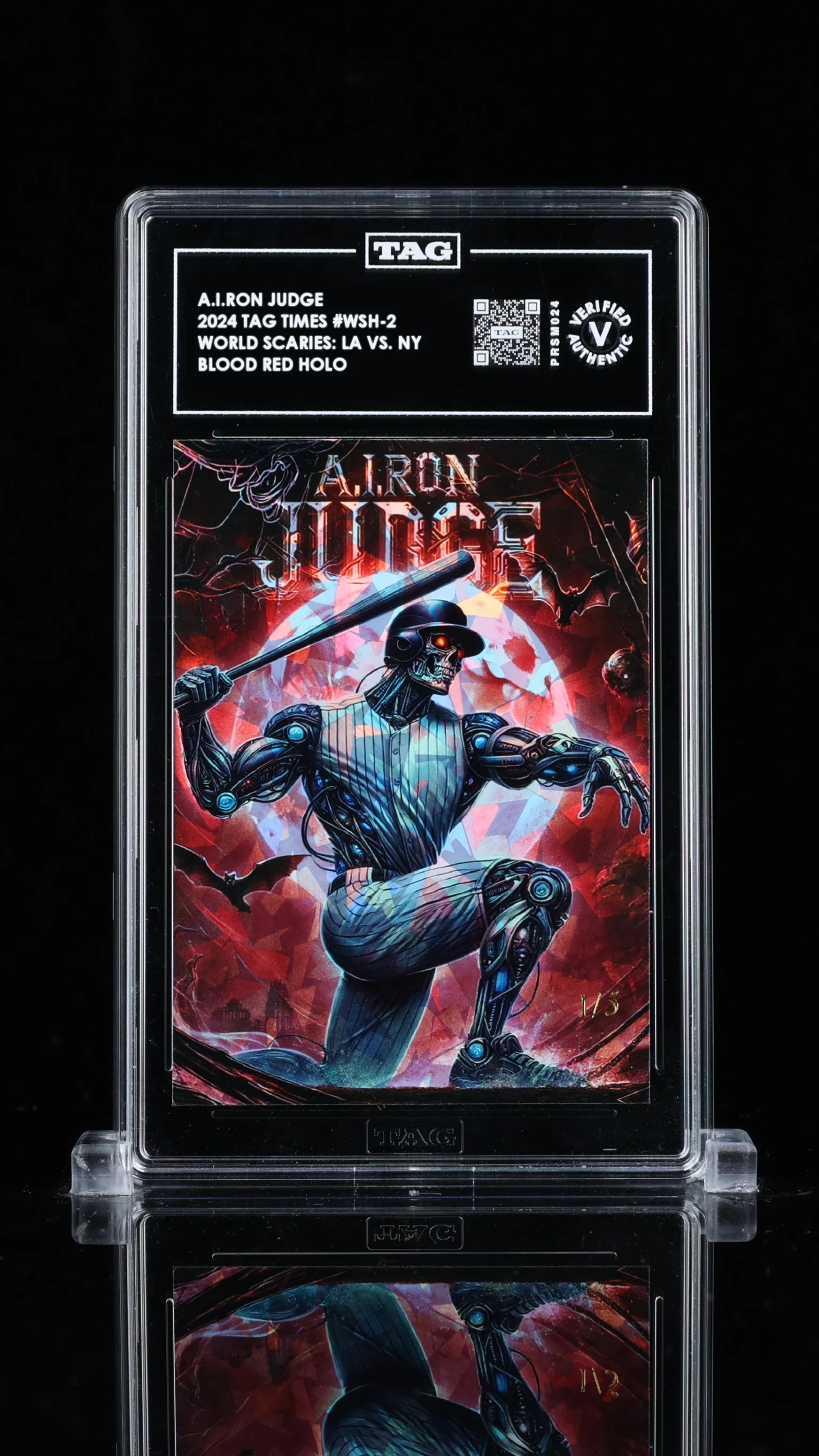 A.I.RON JUDGE / ART CARD DROP - LTD ED. / SERIALIZED - Image 4