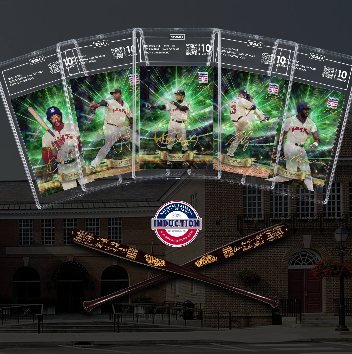 BASEBALL HALL OF FAME / ART CARD DROP - LTD ED. / SERIALIZED - Image 3
