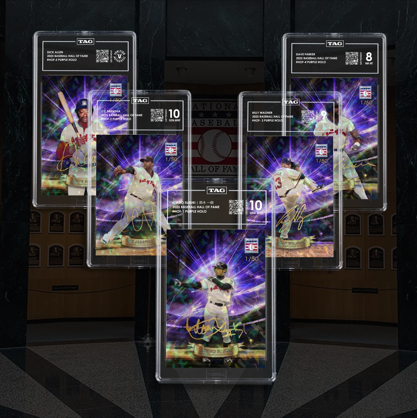 BASEBALL HALL OF FAME / ART CARD DROP - LTD ED. / SERIALIZED - Image 7