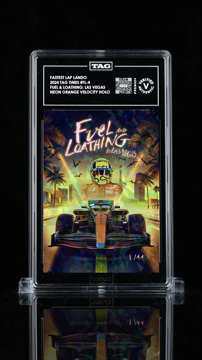 FASTEST LAP LANDO / ART CARD DROP - LTD ED. / SERIALIZED