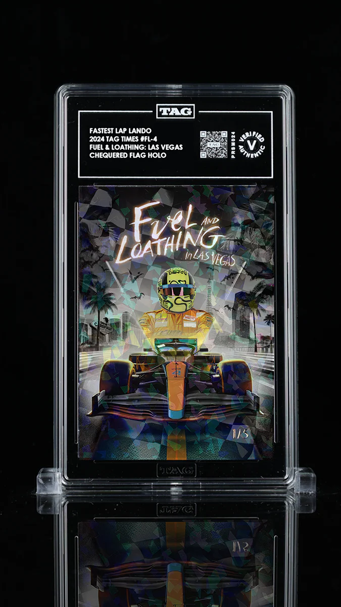 FASTEST LAP LANDO / ART CARD DROP - LTD ED. / SERIALIZED - Image 2