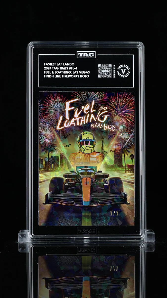 FASTEST LAP LANDO / ART CARD DROP - LTD ED. / SERIALIZED - Image 3