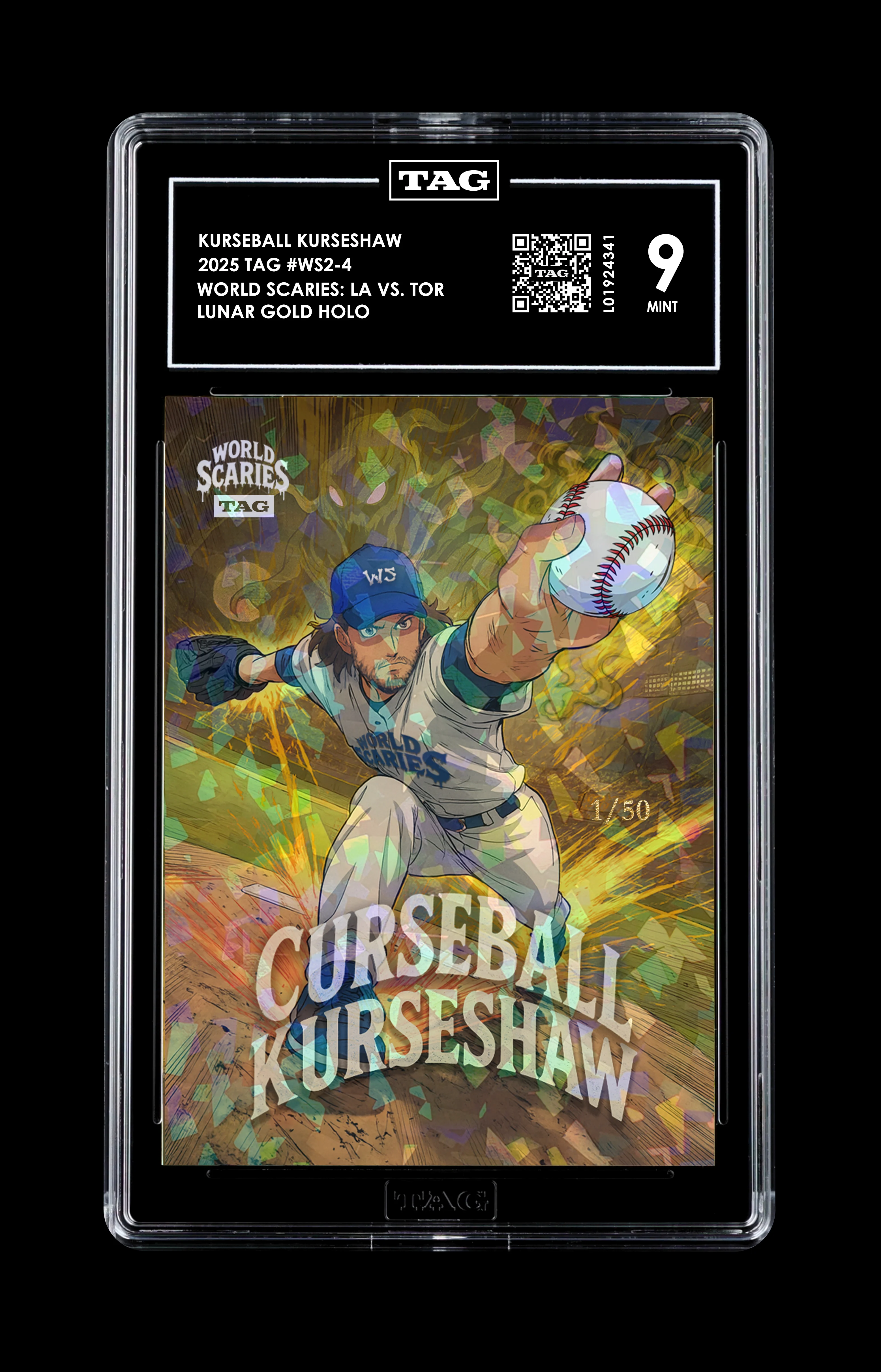 CURSEBALL KURSESHAW / ART CARD DROP - LTD ED. / SERIALIZED - Image 3