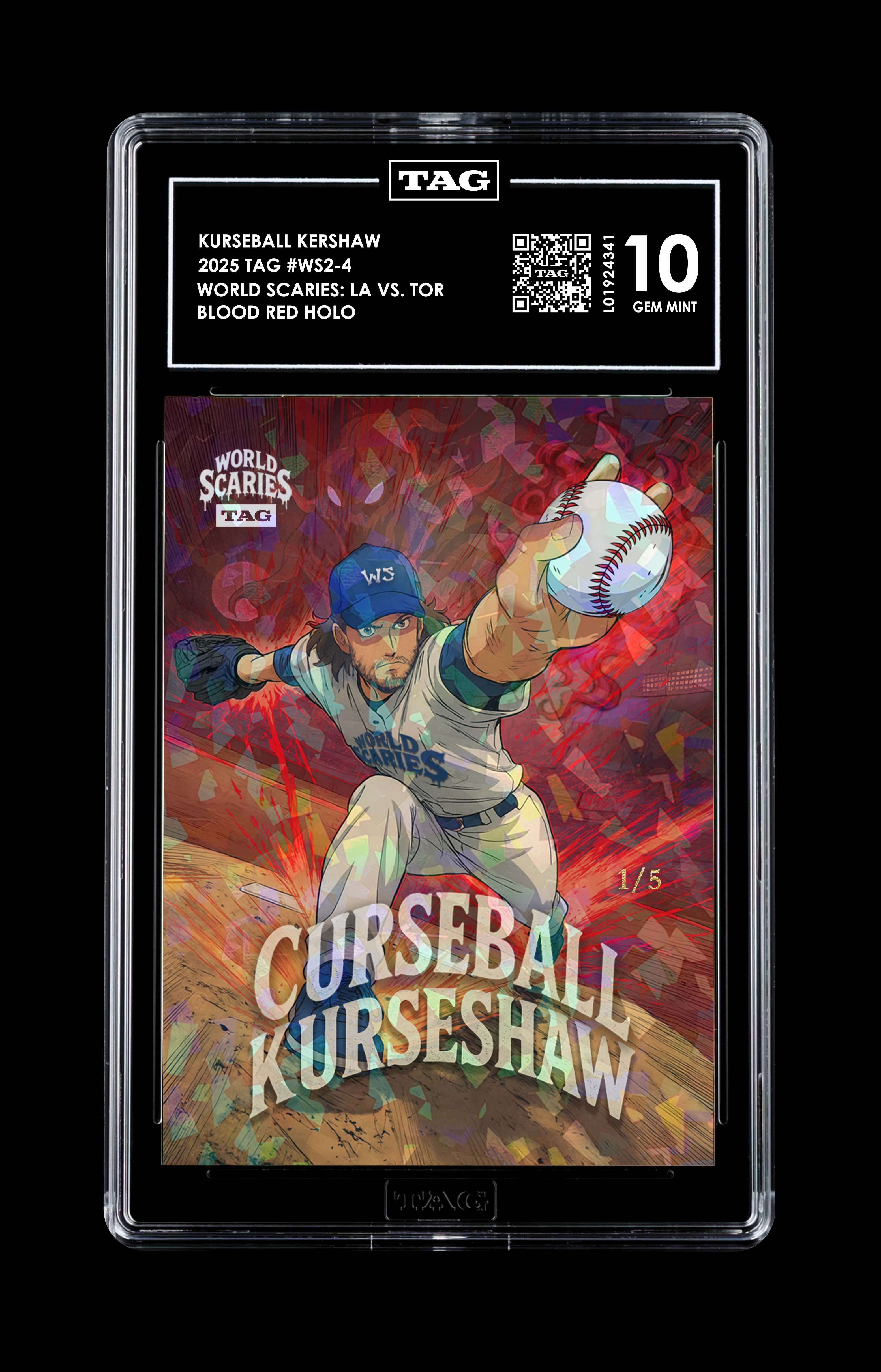CURSEBALL KURSESHAW / ART CARD DROP - LTD ED. / SERIALIZED - Image 4