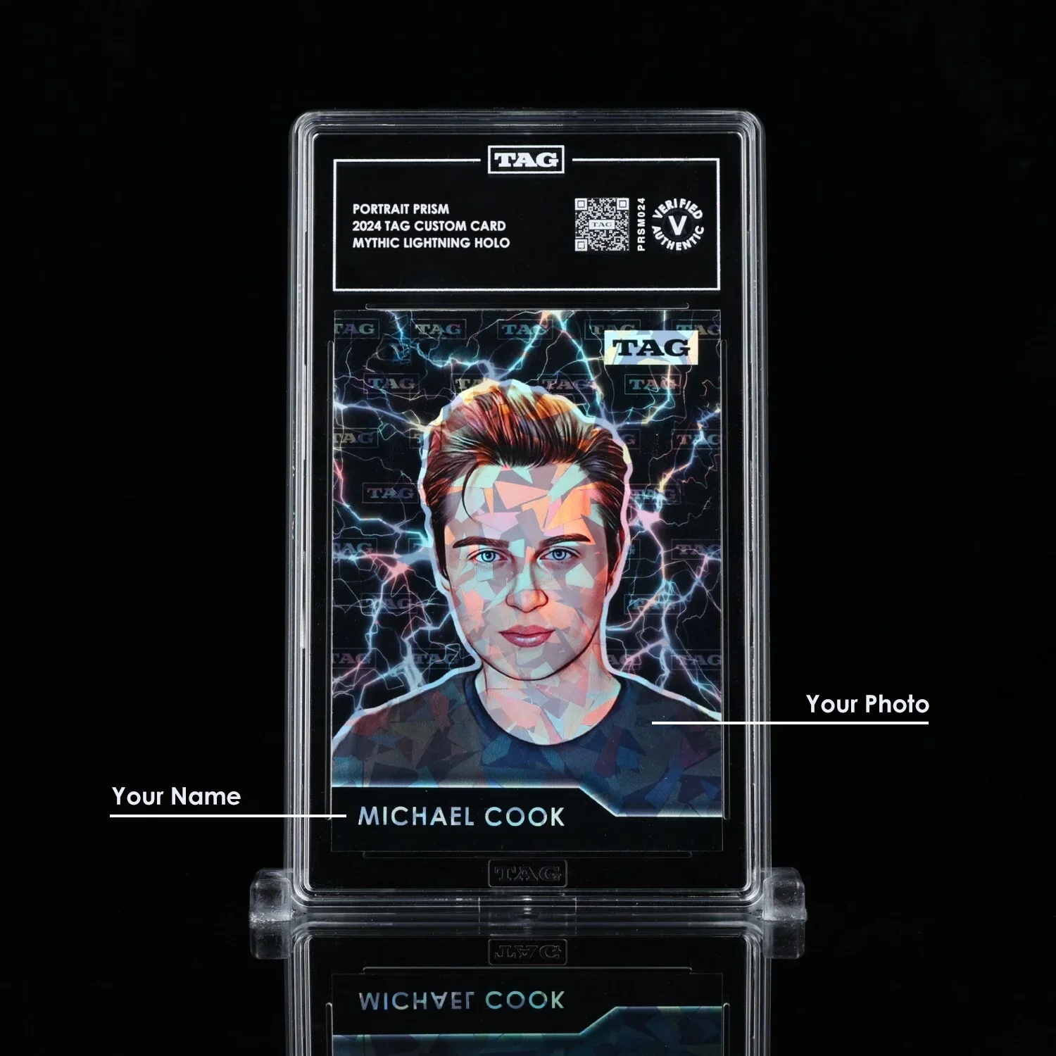 TAG Custom Card / MAY FOURTH GALACTIC HOLOGRAPHIC - Image 2