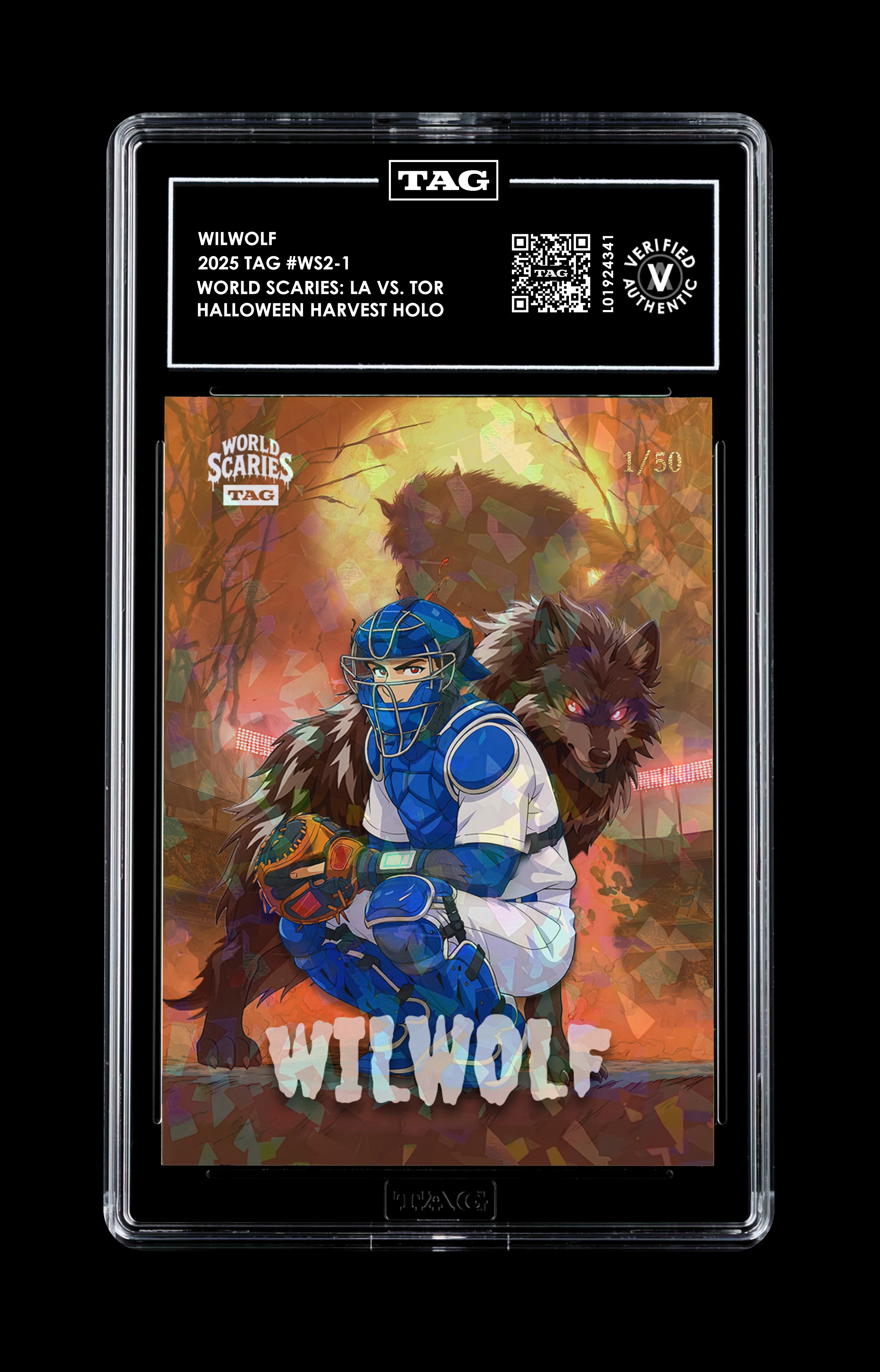 WILWOLF/ ART CARD DROP - LTD ED. / SERIALIZED - Image 2
