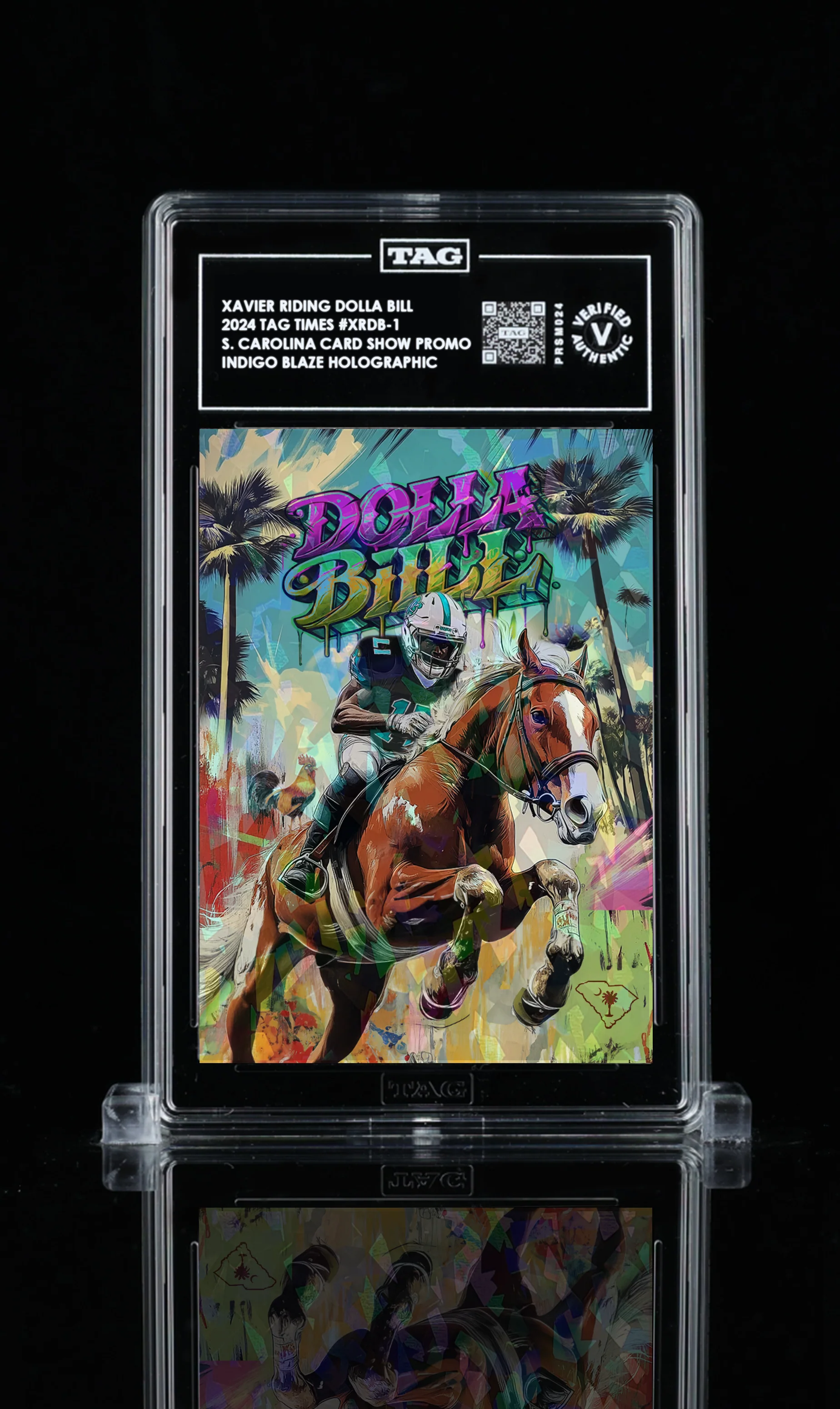 XAVIER RIDING DOLLA BILL / ART CARD DROP - LTD ED. / SERIALIZED - Image 5